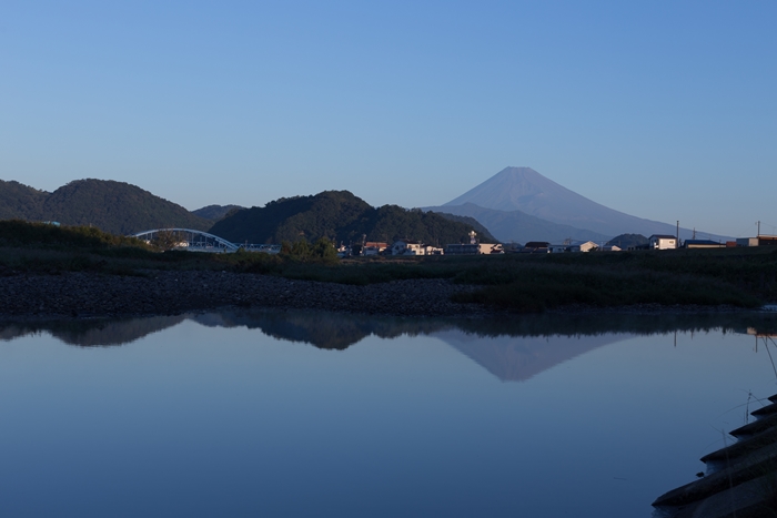 富士山と狩野川